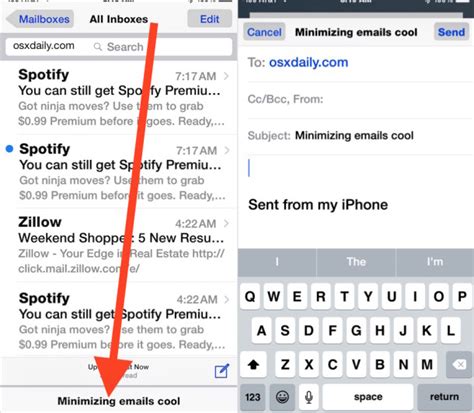 How To Minimize And Maximize Emails In Mail App On Iphone