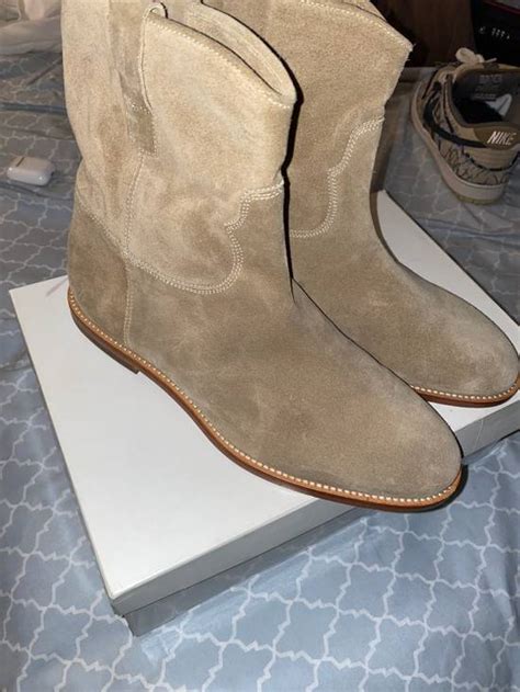 Off White Rare 2016 Tan Suede Off White Boots Made By Virgil Abloh