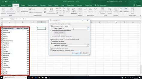 ️ Excel Intermedio Crear Tabla Dinámica A Partir De Otra Youtube