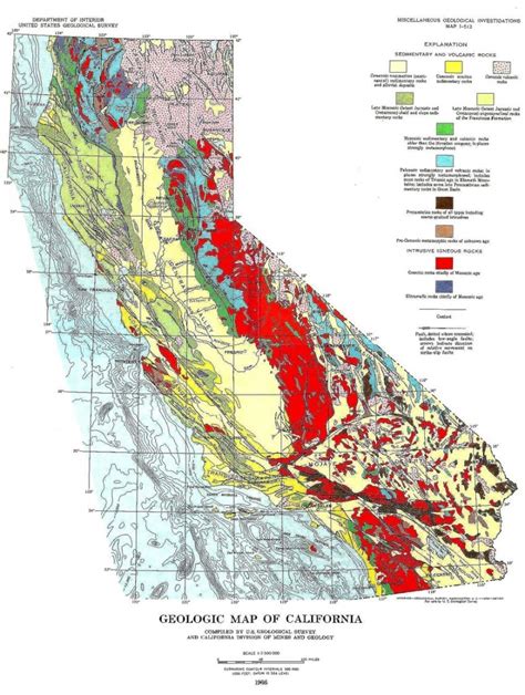 California Geological Survey Maps Printable Maps