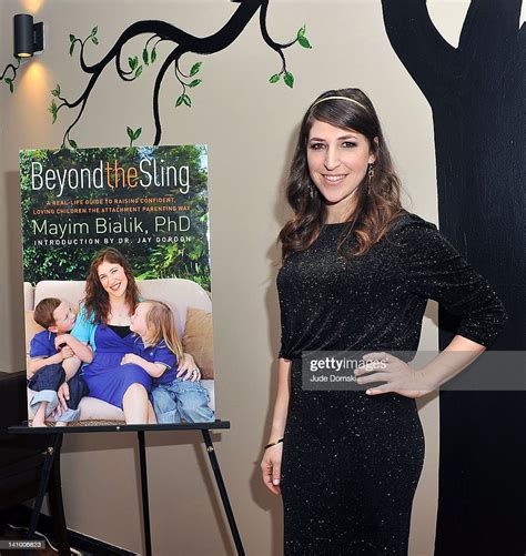Mayim Bialik Attends Mayim Bialiks Beyond The Sling Book Release