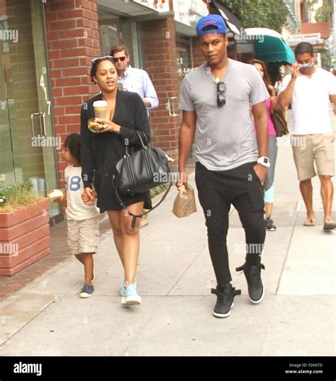 Cory Hardrict And Tia Mowry Take Their Son Shopping In Beverly Hills