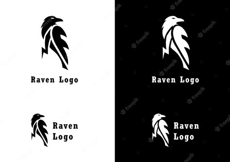 Premium Vector Raven Logo Design