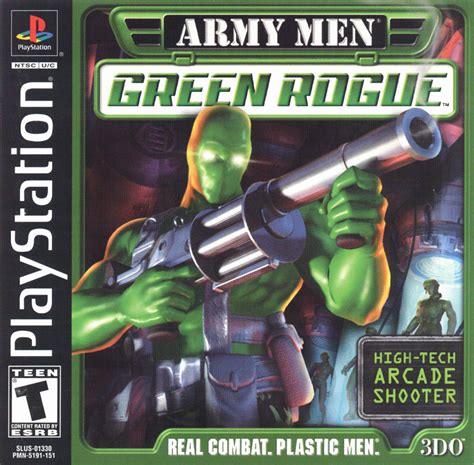 army men green rogue box covers mobygames