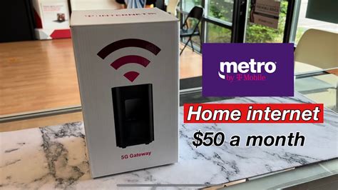5g Home Internet Metro By T Mobile 5g Gateway Unboxing And Set Up Youtube