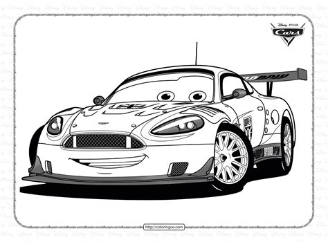 Disney Cars Coloring Pages Archives