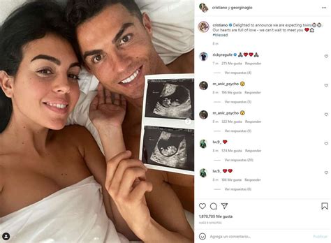 Cristiano Ronaldo Will Be The Father Of Twins This Is How He Presented