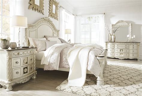 Cassimore North Shore Pearl Silver Cal King Panel Bed From Ashley