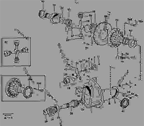 Final Gear Articulated Haulers Volvo A35 Power Transmission Front