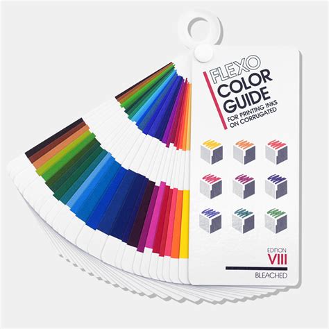Gcmi色卡flexo色彩指南 第八版（仅漂白白色）flexo Color Guide Edition Viiigcmi Viii 千通彩