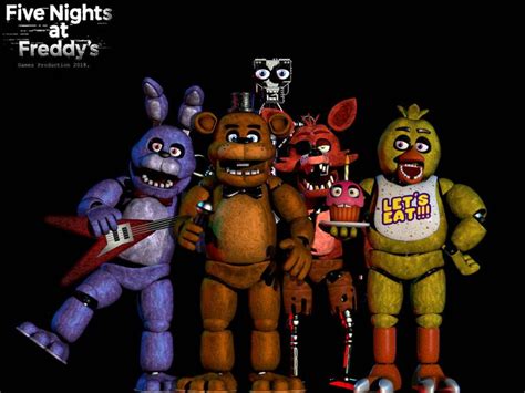 Fnaf 1 Pose For The Picture By