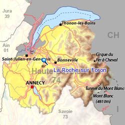 Carte De La Roche Sur Foron  My blog