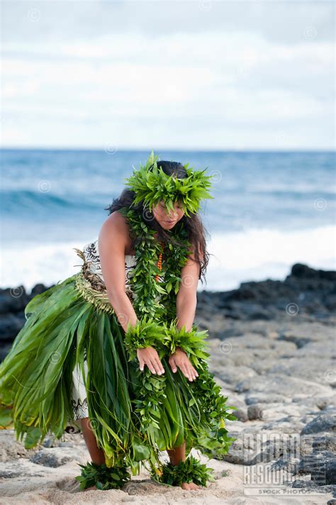 Kahiko Hula Dancer Photo Resource Hawaii