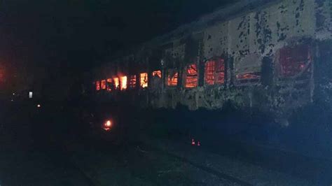 Nine Dead As Bandra Dehradun Express Catches Fire In Thane District