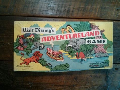 Walt Disneys Adventureland Board Game By Parker By 23xcompany