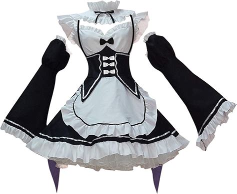 2022 Dress Cute Lolita Maid Costumes French Maid Dress Girls Woman