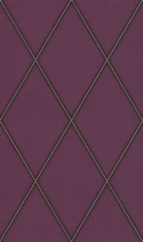 Faux Leather Diamonds Wallpaper in Aubergine by BD Wall ... Please contact us if you want to publish an iphone 12 pro max wallpaper on our site.