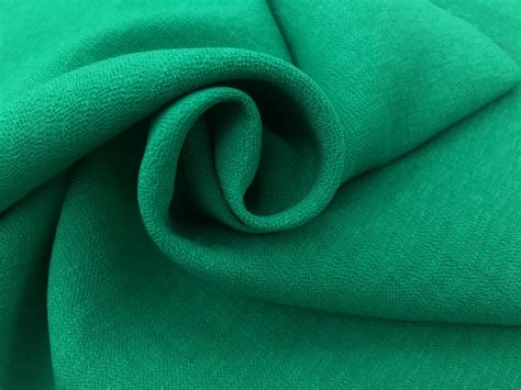 Rayon And Nylon Blend Crepe In Emerald Bandj Fabrics