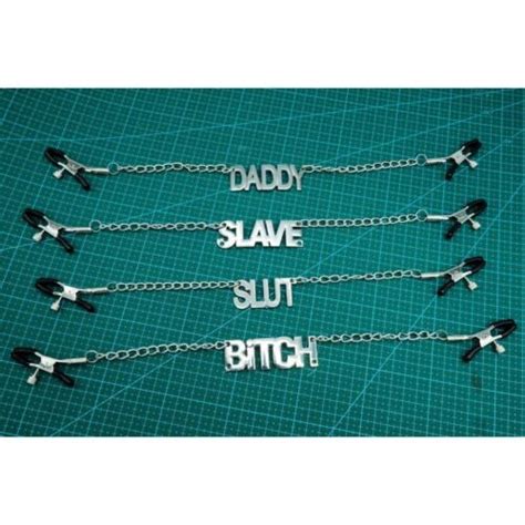 Nipple Clip Bondage Breast Clamps With Chain Sex Toys Slave Torture