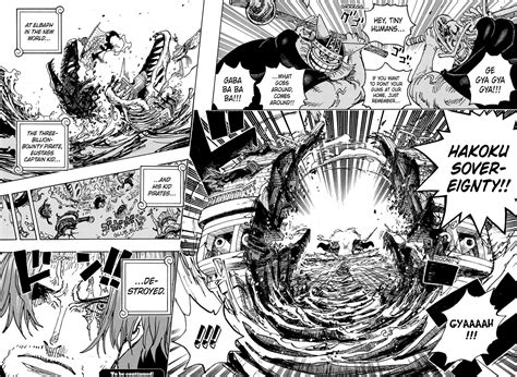One Piece Chapter 1079 Emperor Red Haired Pirates One Piece Manga