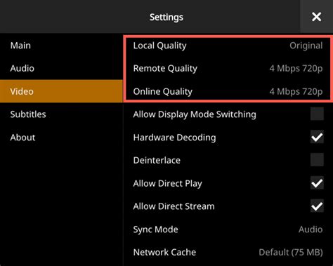 In the plex media server app you can specify the folders that hold your various media. Optimizing Your PLEX Client for Direct Play • Chris ...