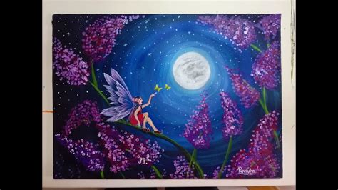 Fairy Acrylic Painting