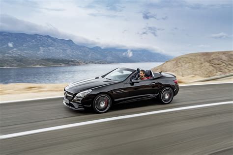Topless Mercedes Amg Slc Unveiled Benzinsider Com A Mercedes Benz Fan Blog