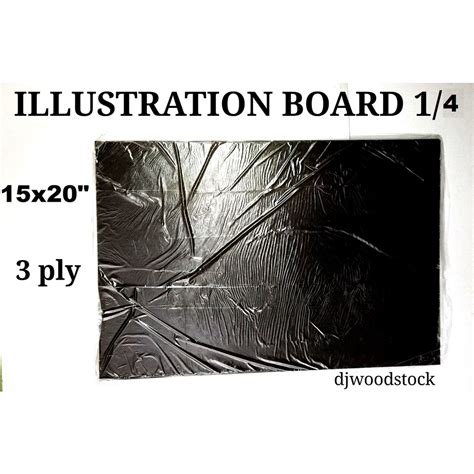 14 Illustration Board 14 Cut Size 15x20 Inches Shopee Philippines