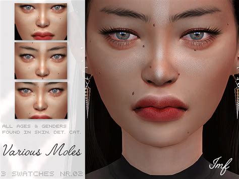 Moles 03 Sims 4 Cc Skin Sims 4 Sims Images And Photos Finder