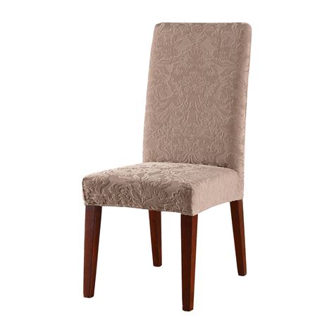 Kitchen & bath refresh* up to 50% off. Stretch Jacquard Damask Short Dining Room Chair Cover ...