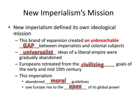 Ppt Tactics Of Rule The New Imperialism 1870 1914 Powerpoint