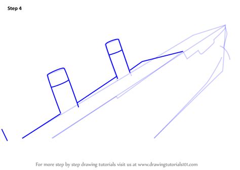More images for how to draw the titanic underwater » Learn How to Draw Titanic Sinking (Boats and Ships) Step ...