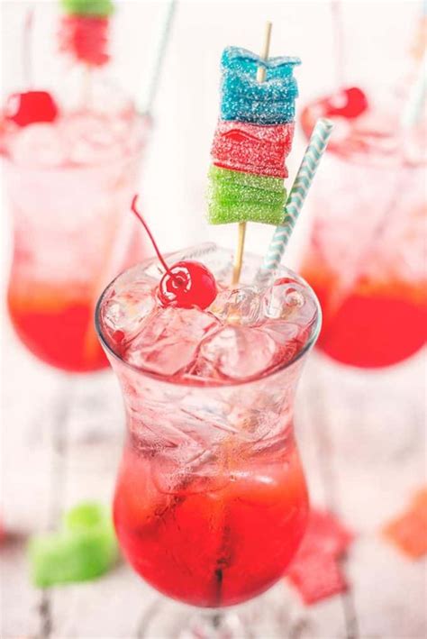 Shirley Temple Drink Recipe The Thirsty Feast By Honey And Birch