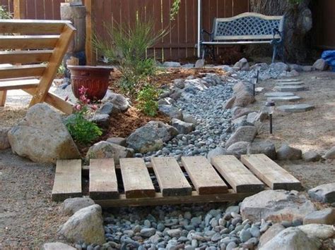 Dry Creek Beds Are A Great Way To Add A Rustic Natural Feel To Any