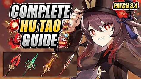 Hu Tao Updated Guide Optimal Builds Weapons Artifacts Team Comps