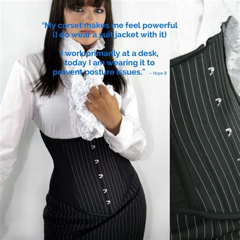 Corporate Women Wearing Corsets As Part Of Their Work Clothingwhats