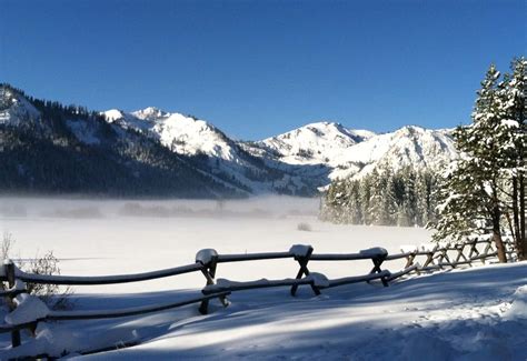 Lake Tahoe Sunrise Reveals Snowy New Landscape Tahoe