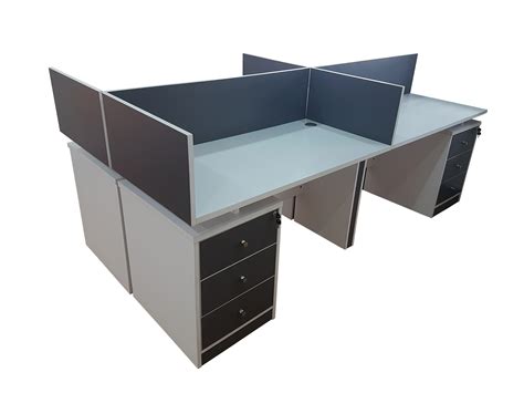 240 X 120 Four Person Workstation