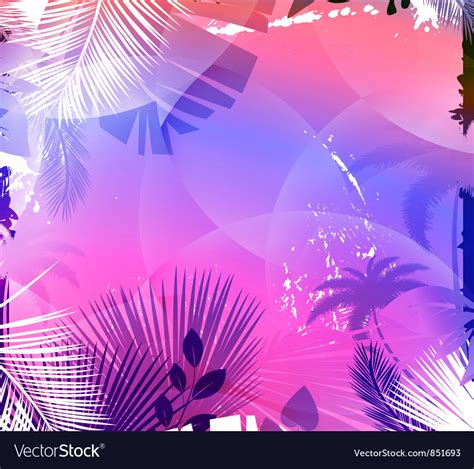 Colorful Summer Background Royalty Free Vector Image