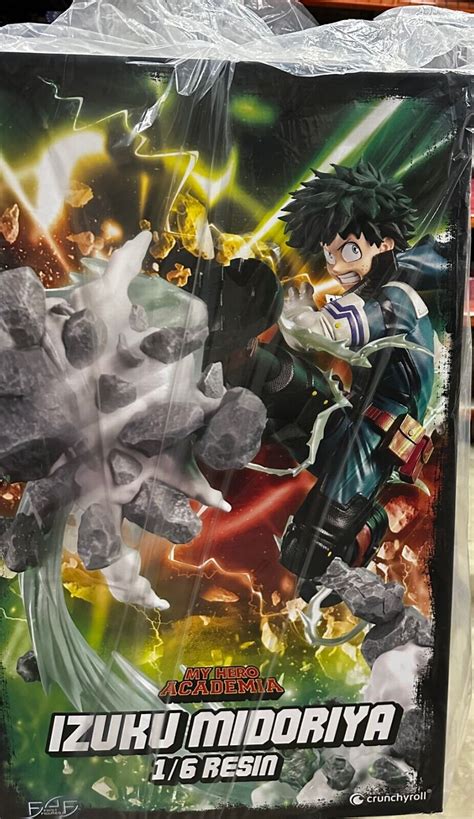 F4f My Hero Academia Izuku Midoriya 16 Resin Statue 5060316624463 Ebay