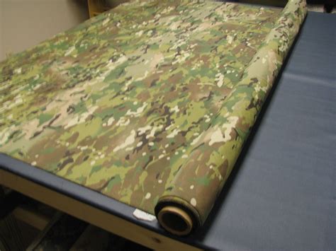 Multicam Camouflage 19 Oz Nylon Ripstop Military Fabric
