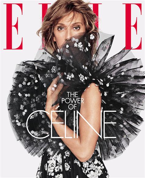 Céline Dion Covers Elle Us June 2019 By Tom Munro Fashionotography