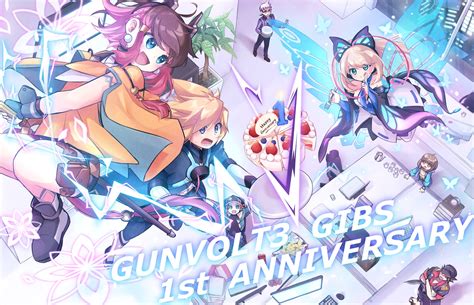 Lumen Gunvolt Kirin Bb Lexus And 3 More Azure Striker Gunvolt And 1 More Drawn By