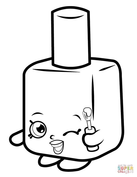 Shopkins Coloring Pages Free Printable Shopkin Coloring Pages Free
