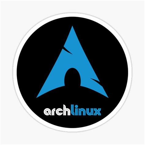 Sticker Arch Linux Pack Redbubble