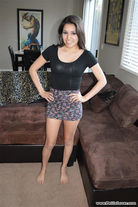 Petite Latina Selena Santoro Gets Naughty In A Short Skirt Porn