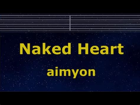 Karaoke Naked Heart Hadaka No Kokoro Aimyon No Guide Melody