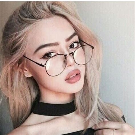 Cute Glasses Girls With Glasses Glasses Frames Hair Beauty Beauty Makeup Lily Maymac Hair