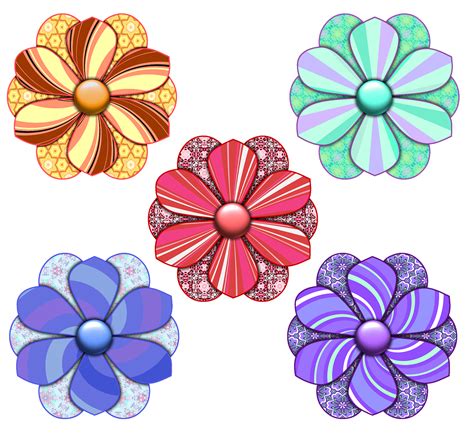 Scrapbook Scrap Cutouts Flower Png Picpng