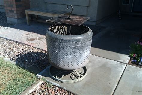 Washing machine tub fire pit we are on our 3 tub we love. Pin on Inspiring Ideas